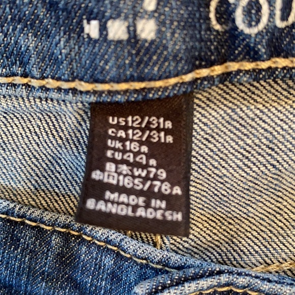 Gap High Rise Skinny Jeans 1969 size 12 - Picture 5 of 7